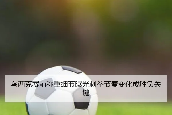 乌西克赛前称重细节曝光刺拳节奏变化成胜负关键